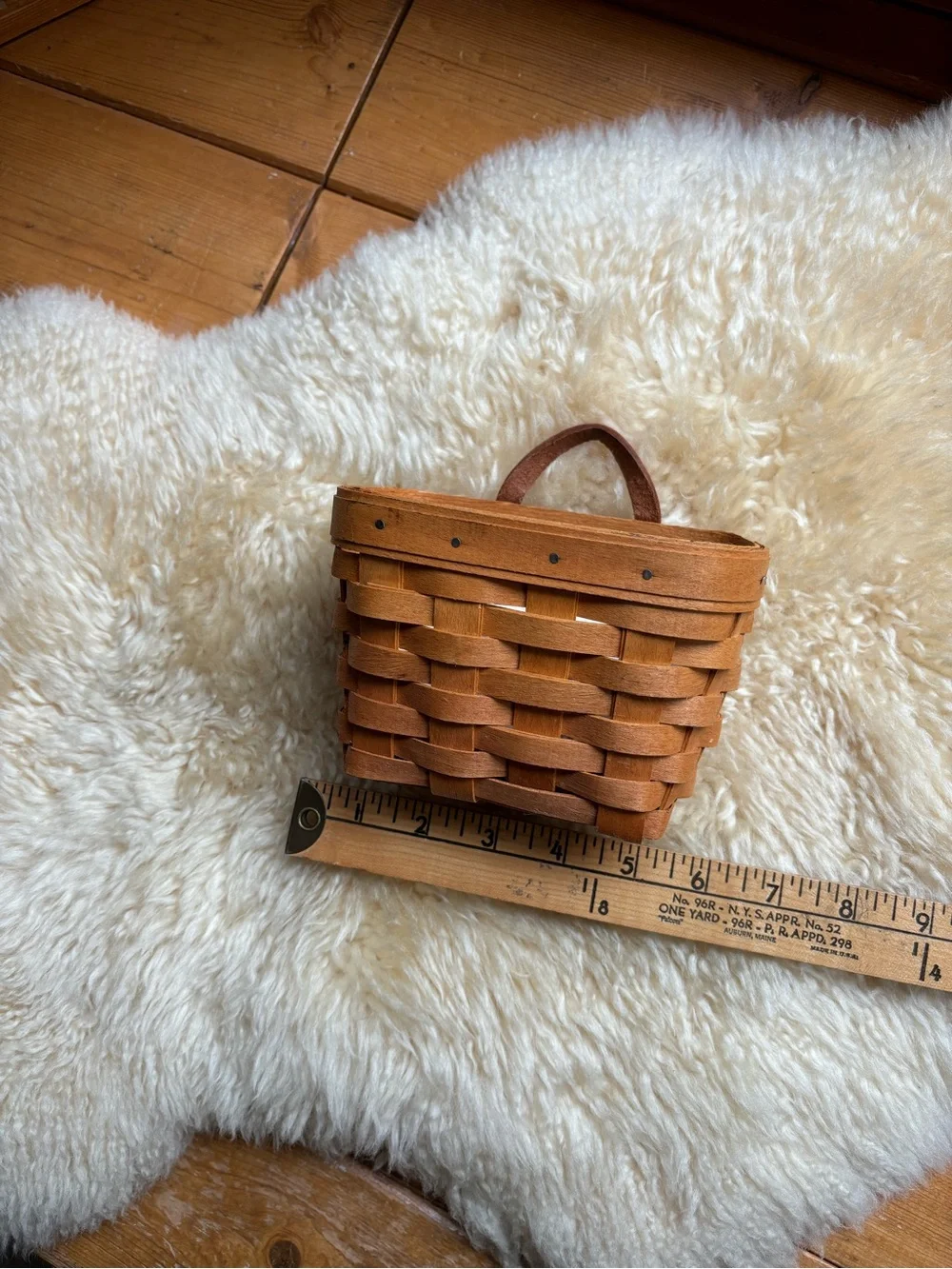 Vintage 90s Longaberger Basket